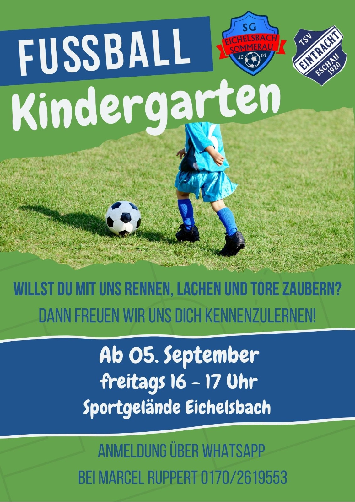 Fussball Kindergarten