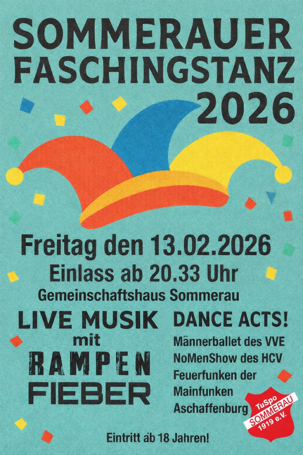Faschingstanz Sommerau 2026